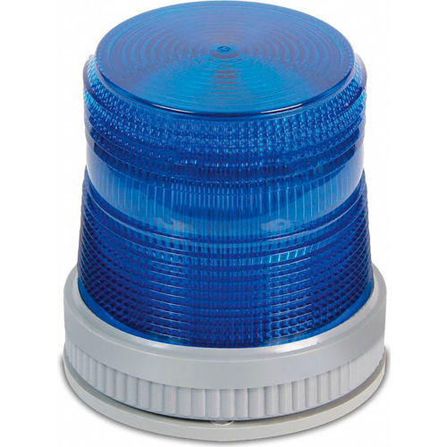 Edwards Signaling 105XBRMB120A Dual Mode LED Signal, Blue, 120V AC