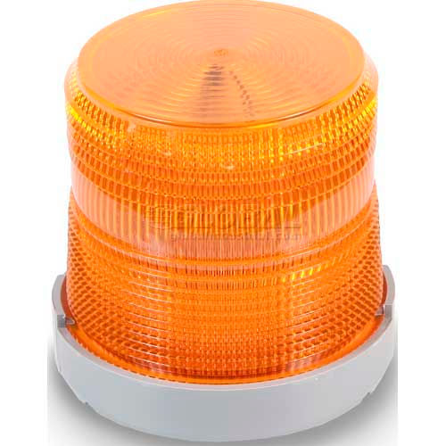 Edwards Signaling 48XBRMA24D Dual Mode LED Beacon, Amber, 24V DC