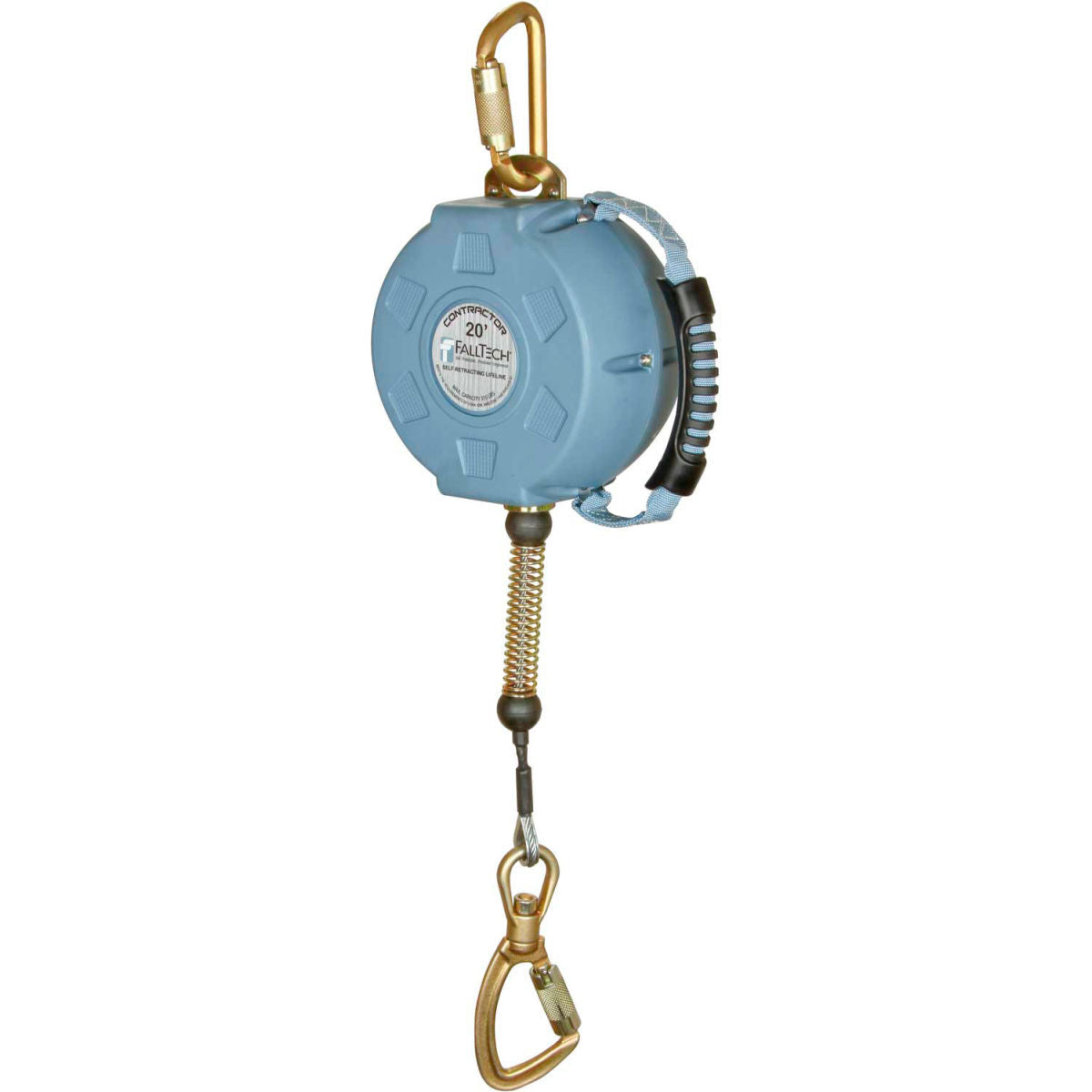 FallTech 727620 Contractor SRL, 20' Galvanized Cable with Glass-filled Nylon Housing