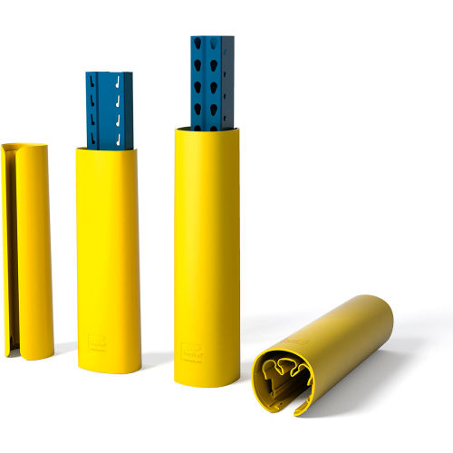 Boplan Rackbull Polymer Rack Protection, XL, 5-3/4inW x 6inD x 23-2/3inH, Yellow