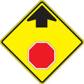 Traffic Sign: Stop Ahead