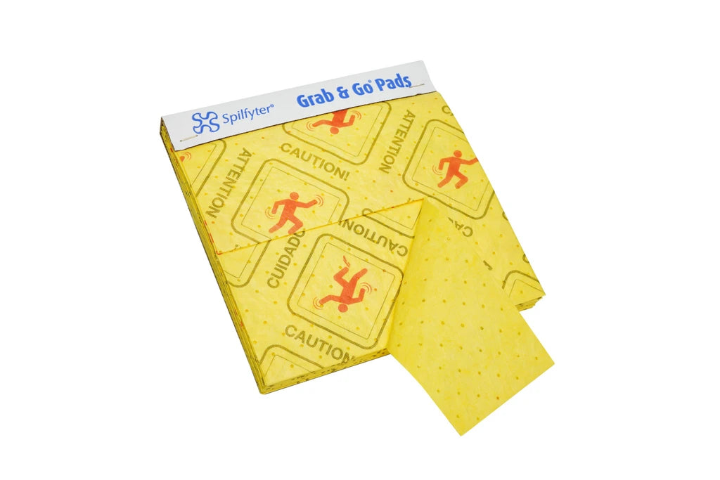 Spilfyter Grab and Go high-visibility caution pads