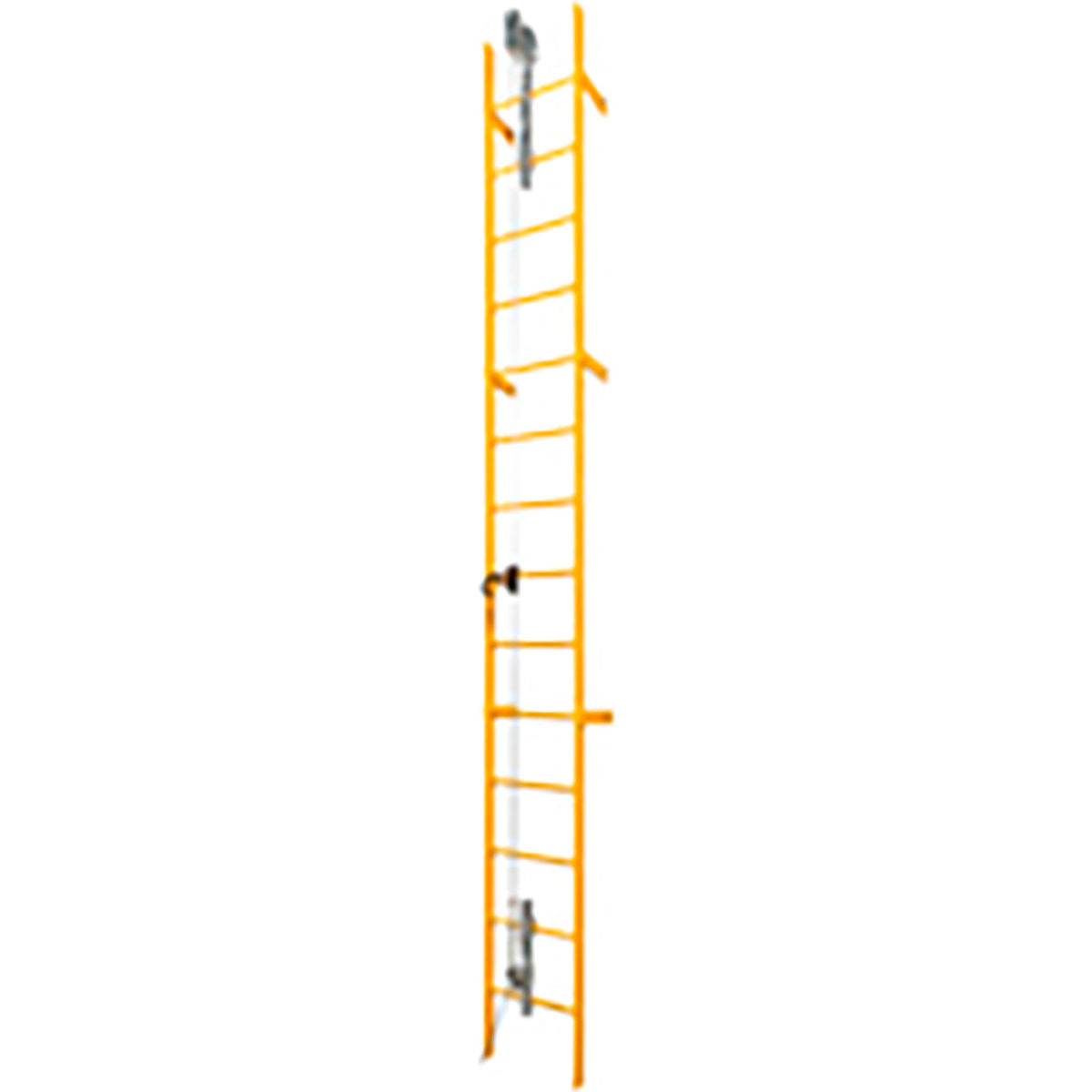 Guardian 200' Cable Climbing System, Top Ext., 3/8in Dia., 1x7 Strands, Galvanized Steel Cable