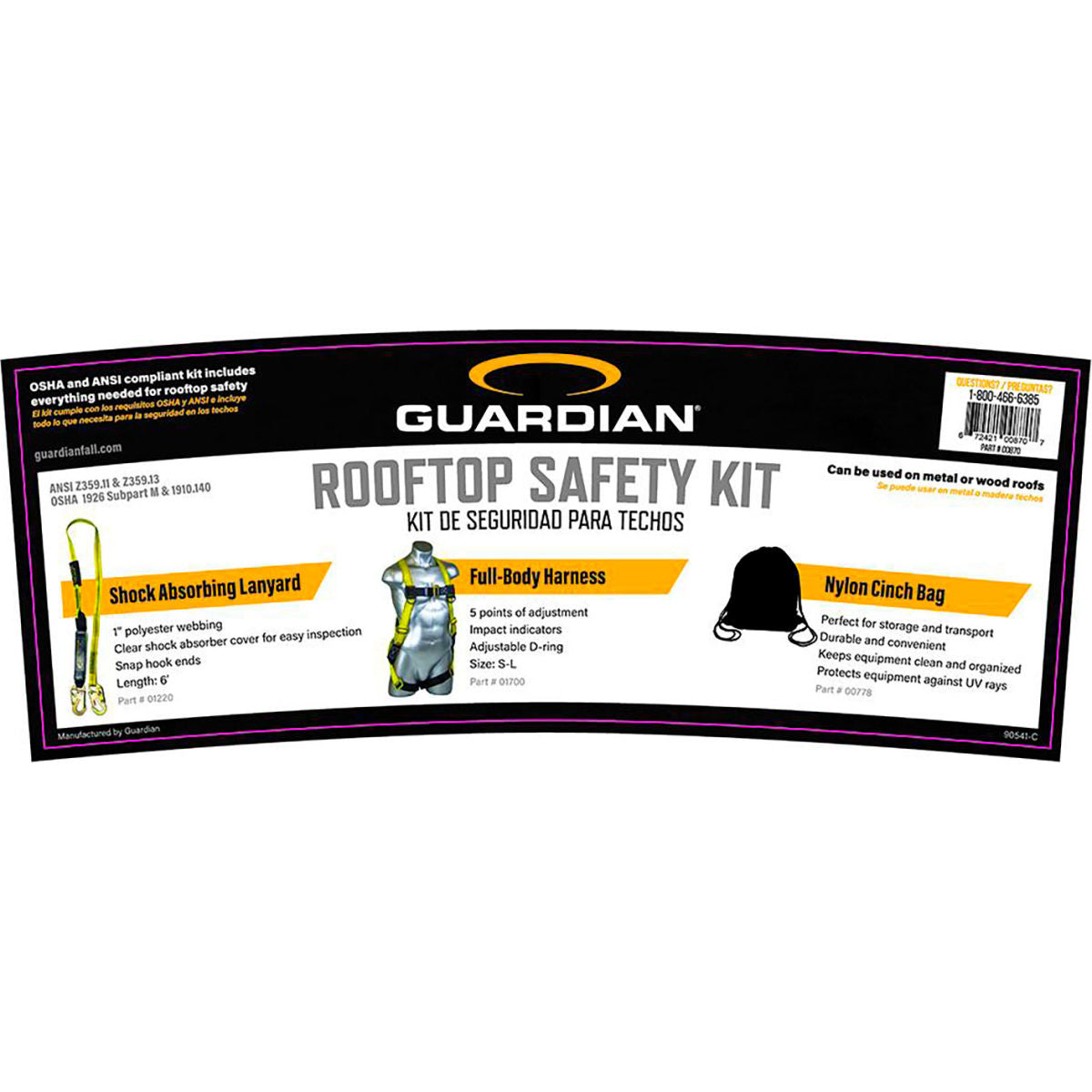 Guardian 00870, Little Bucket Of Safe Tie