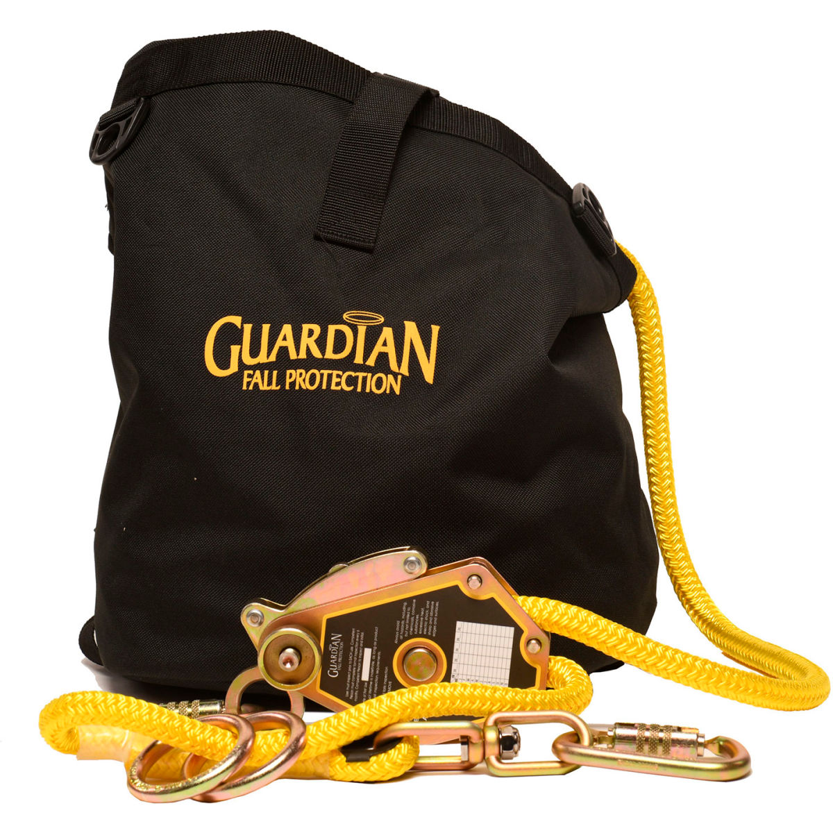Guardian 04665 Horizontal Temporary Lifeline Kit, 2-Man, 100'