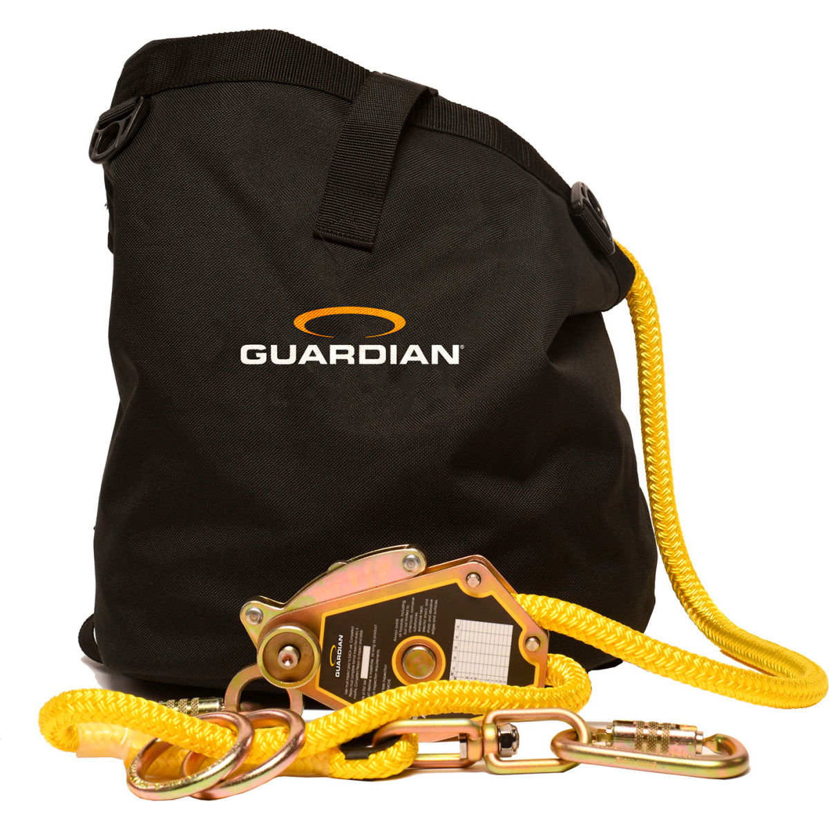 Guardian 04664 Horizontal Temporary Lifeline Kit, 2-Man, 60'