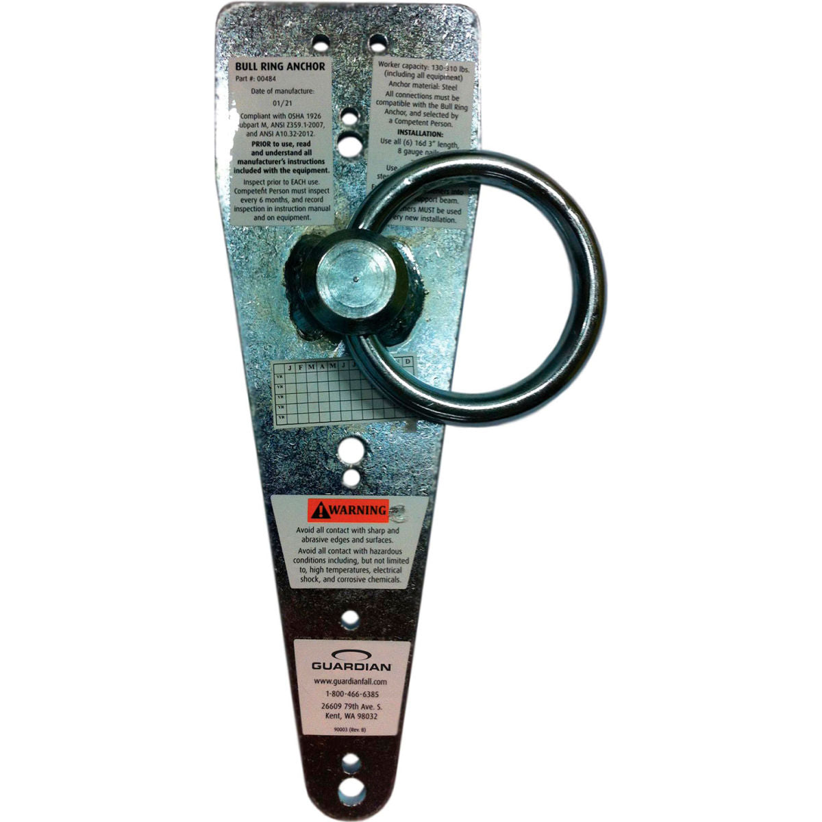 Guardian 00484, Bull Ring Anchor
