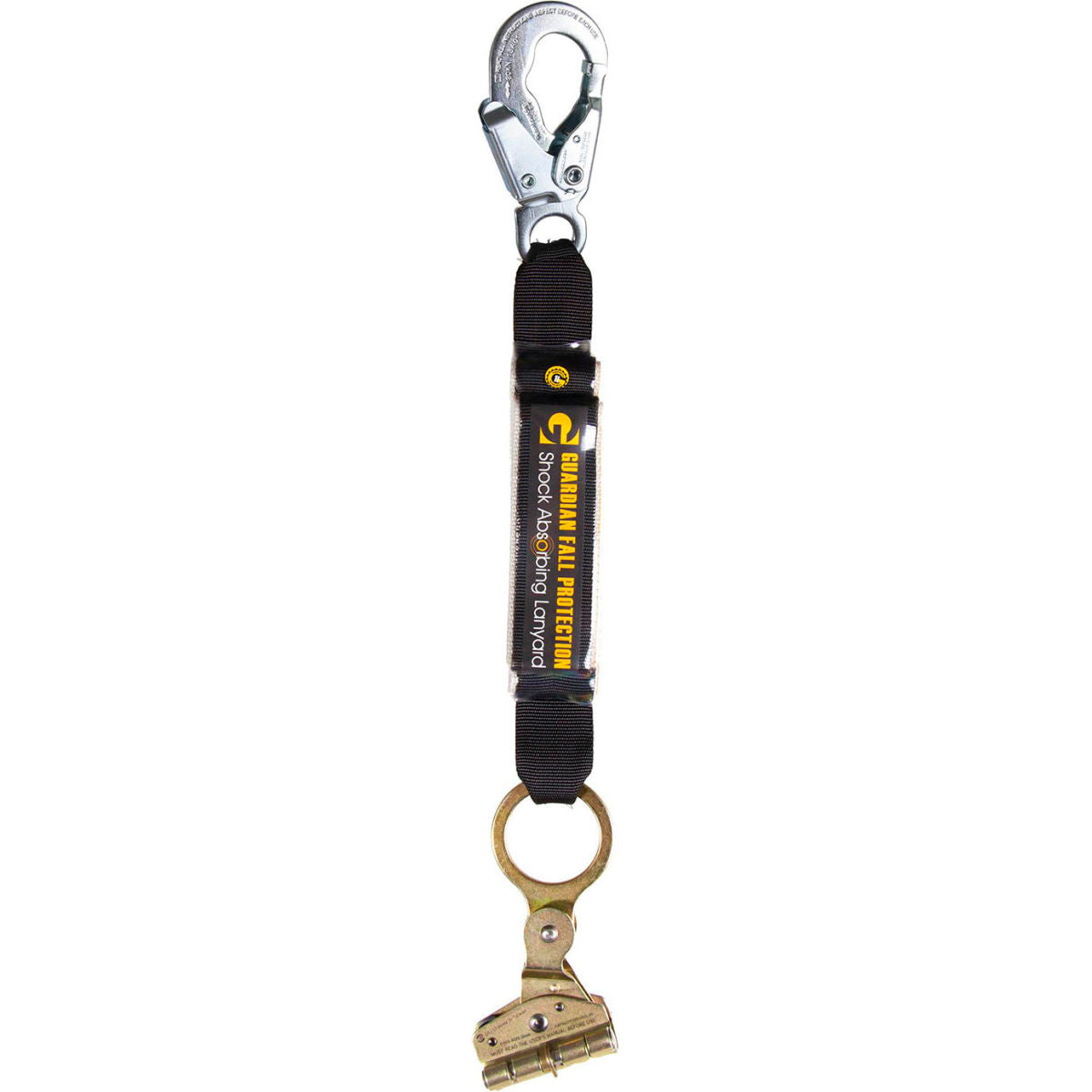 Guardian 01507 GRAB-R 18inL Rope Grab With Shock Pack, 5/8in or 1/2in Thick Rope