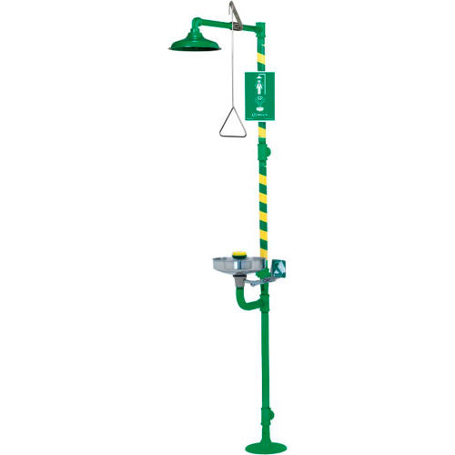 Haws AXION MSR 8300CRP-8309CRP Combination Eye/Face Wash and Drench Shower