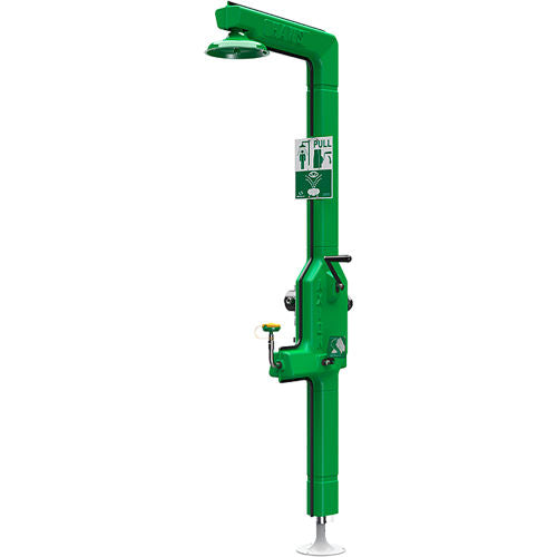 Haws 8315CTFP 120 VAC Cable Heated Freeze Protected Combination Shower and Eye/Face Wash