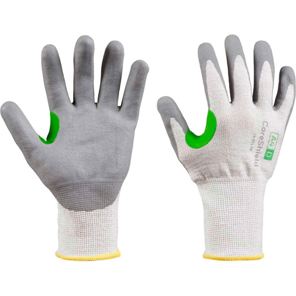 Honeywell HPPE, Basalt, Nitrile Micro-Foam Cut Resistant Gloves, ANSI A4, 13 Gauge, White, Size S/7