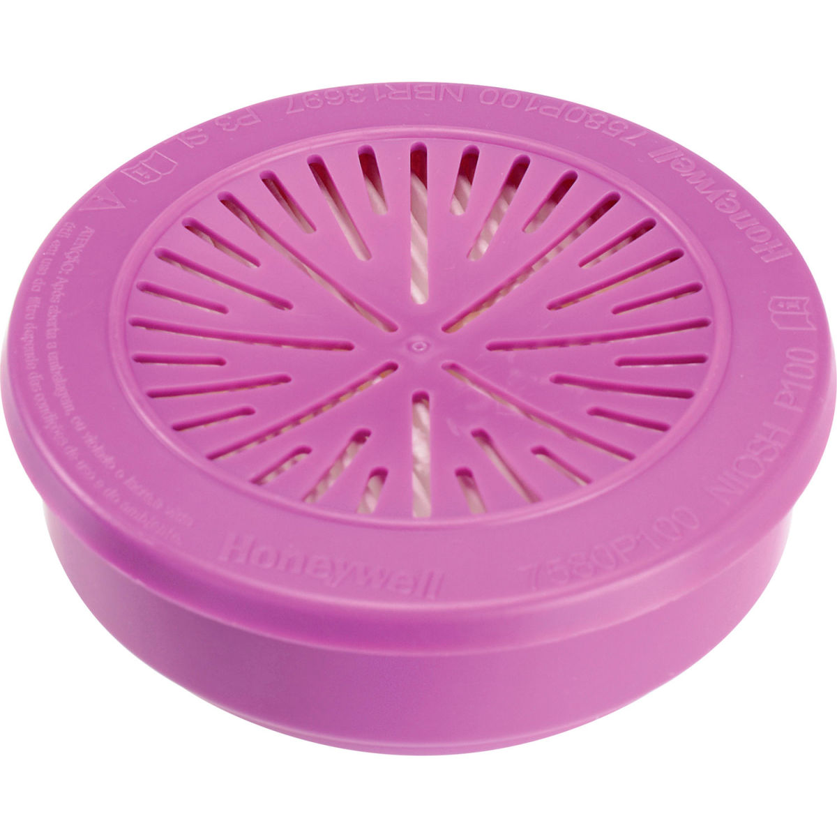 North 7580P100 P100 Respirator Filter Cartridge, 2/Pk