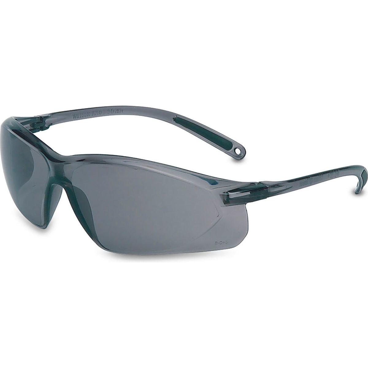 Honeywell Uvex A700 Half Frame Outdoor Safety Glasses, Anti-Scratch, Gray Lens & Frame