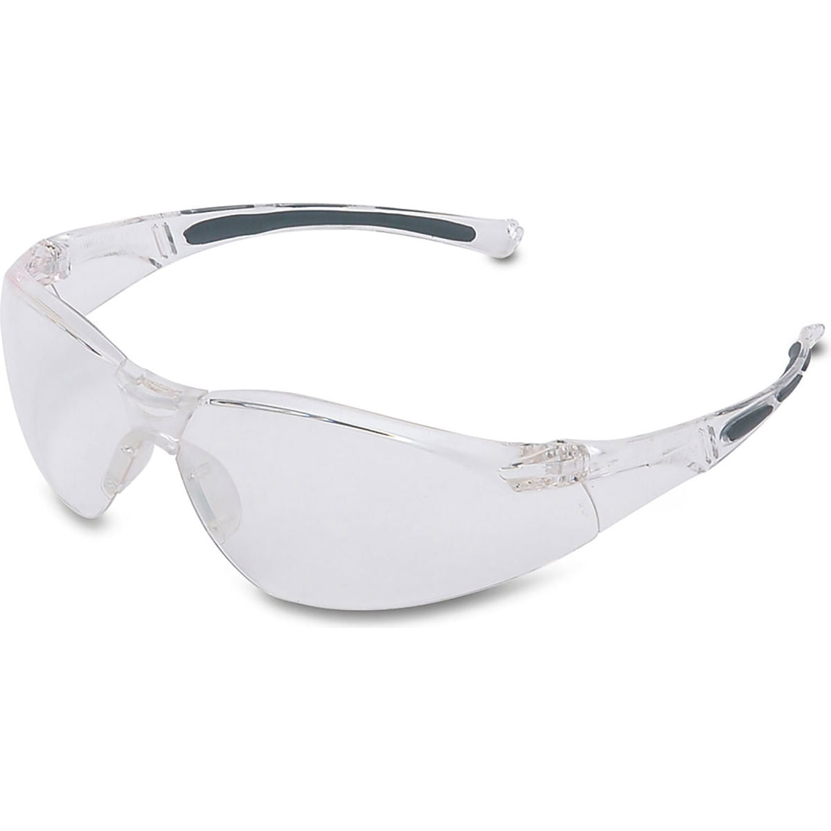 Honeywell Uvex A800 Half Frame Safety Glasses, Anti-Scratch, Clear Lens & Frame