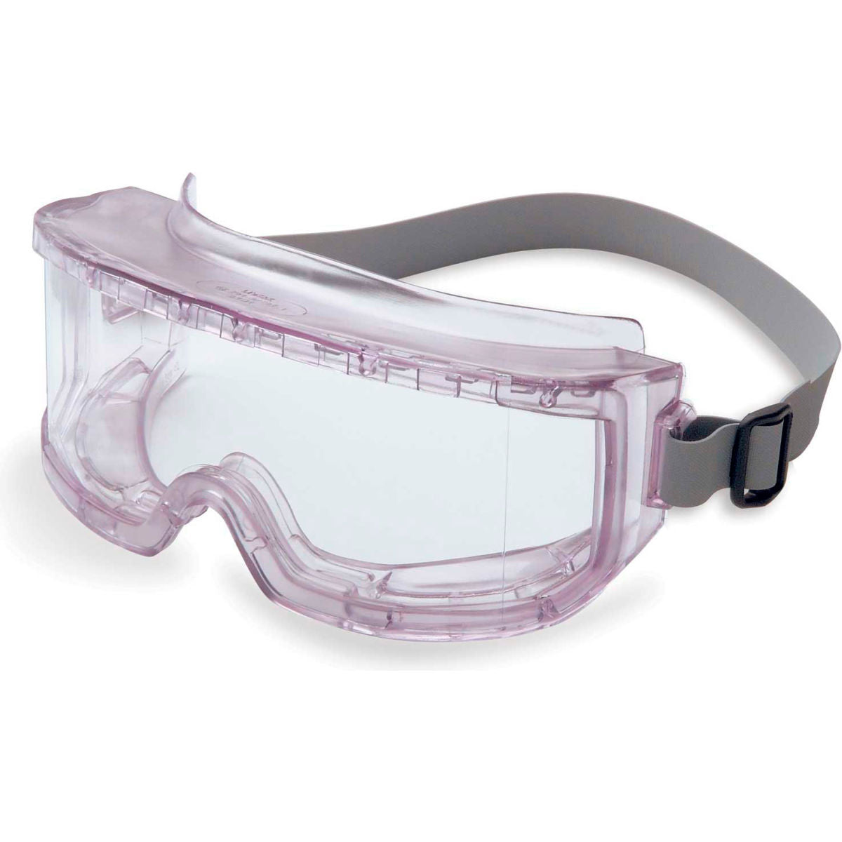 Uvex Futura S345C Safety Goggles, Clear Frame, Clear Lens