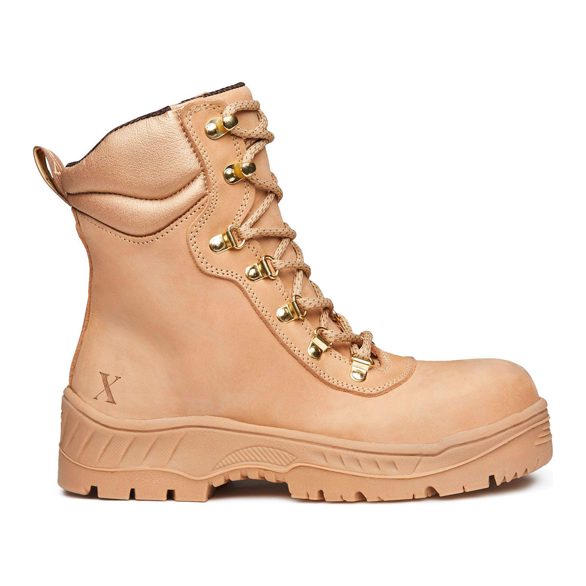 Xena Horizon Women's Alloy Toe Rugged PR Safety Work Boots Desert Tan - Size 7.5