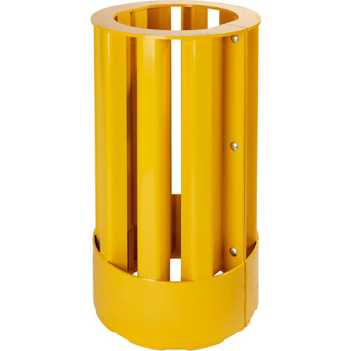 Ideal Warehouse Heavy Duty Steel Column Guard, Up To 10in x 10in Columns, 36inH