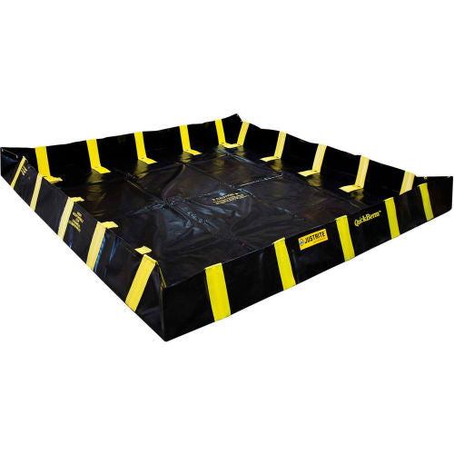 Justrite QuickBerm, 8ftL x 8ftW x 12inH, 475 Gallon Capacity