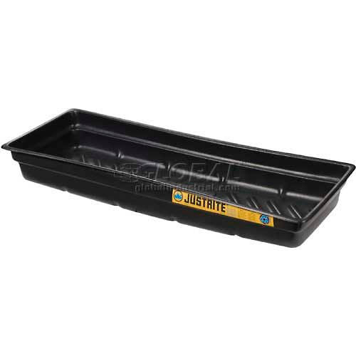 Justrite EcoPolyBlend Spill Tray, 46in x 16in, 12 Gallon Capacity