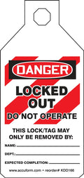 StopOut Tab Tag (KDD166)
