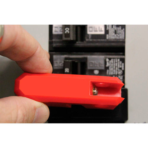 AccuformNMC StopOut Low-Profile Circuit Breaker Lockout