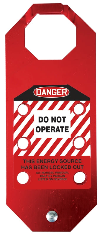 StopOut OSHA Danger Aluma-Tag Hasp: Do Not Operate