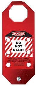 StopOut OSHA Danger Aluma-Tag Hasp: Do Not Start