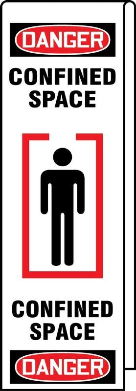 Ladder Shield OSHA Danger Wrap: Confined Space