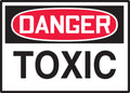 OSHA Danger Safety Labels: Toxic