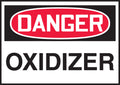 OSHA Danger Safety Label: Oxidizer