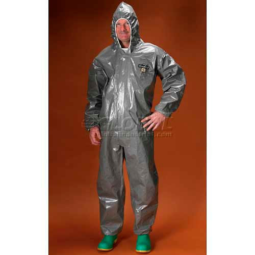 Lakeland ChemMax 3 Coverall, Hood, Elastic Face, Wrists and Ankles, 6 per Case