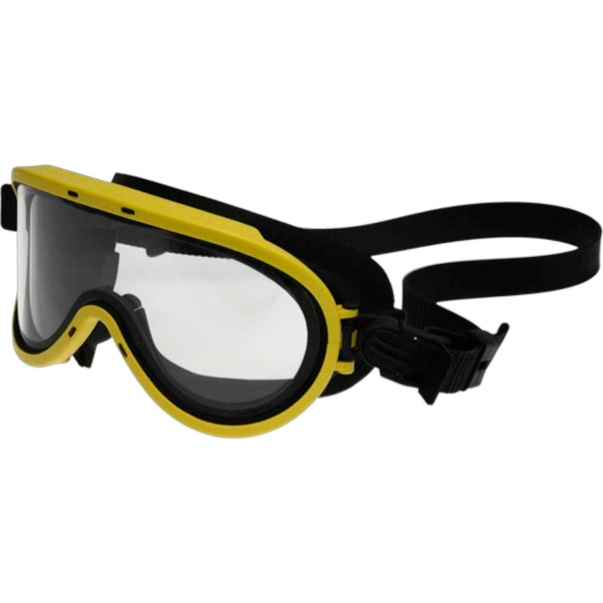 Paulson Chemical Goggles, Silicone Frame and Strap, Polycarbonate Lens, 510-CD