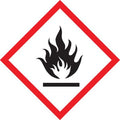 AccuformNMC GHS Pictogram Label Flame LZH601