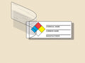 Self-Laminating NFPA Diamond Identifier Roll Labels
