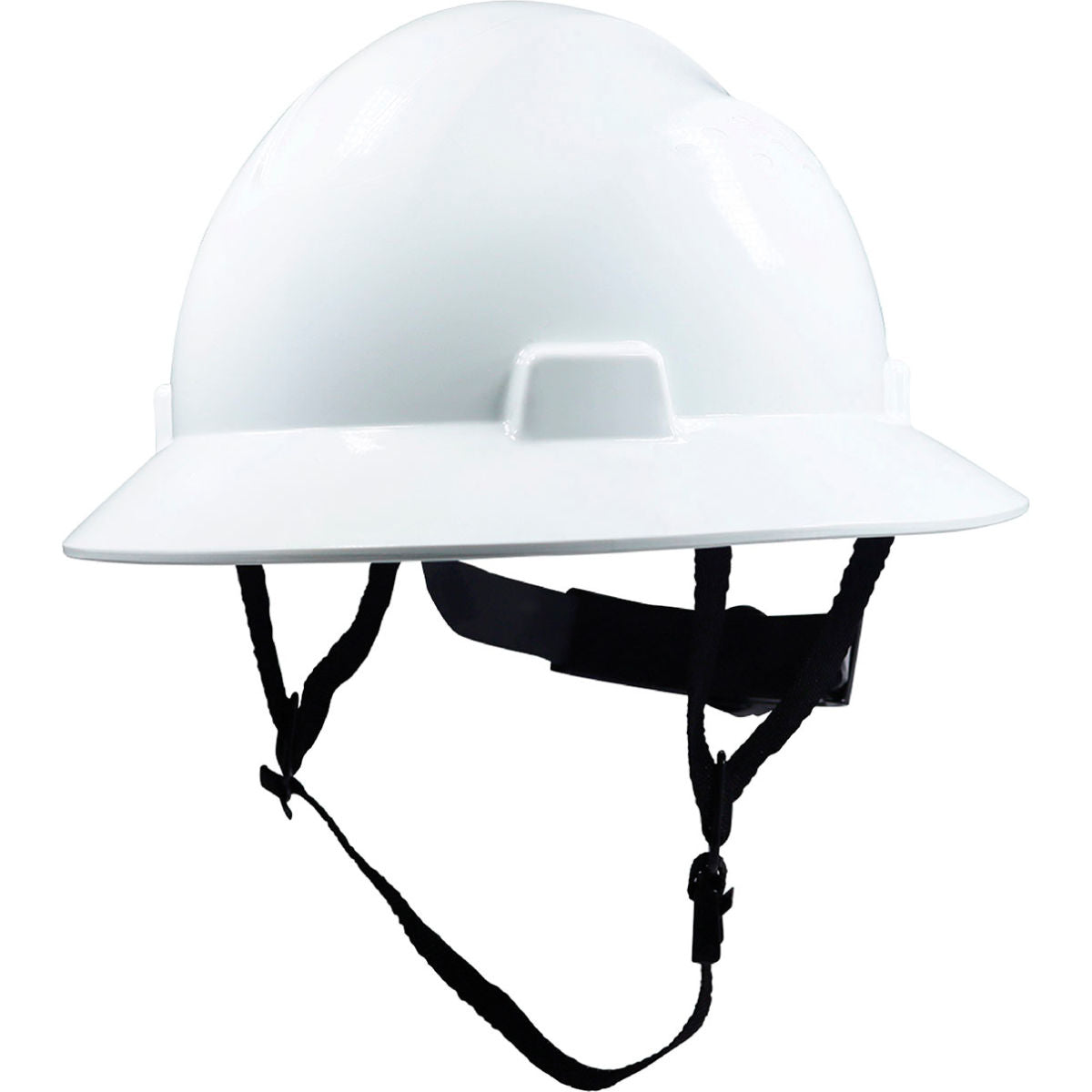 General Electric GH329 Non-Vented Full Brim Hard Hat, White
