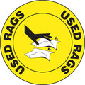 Slip-Gard Floor Sign: Used Rags