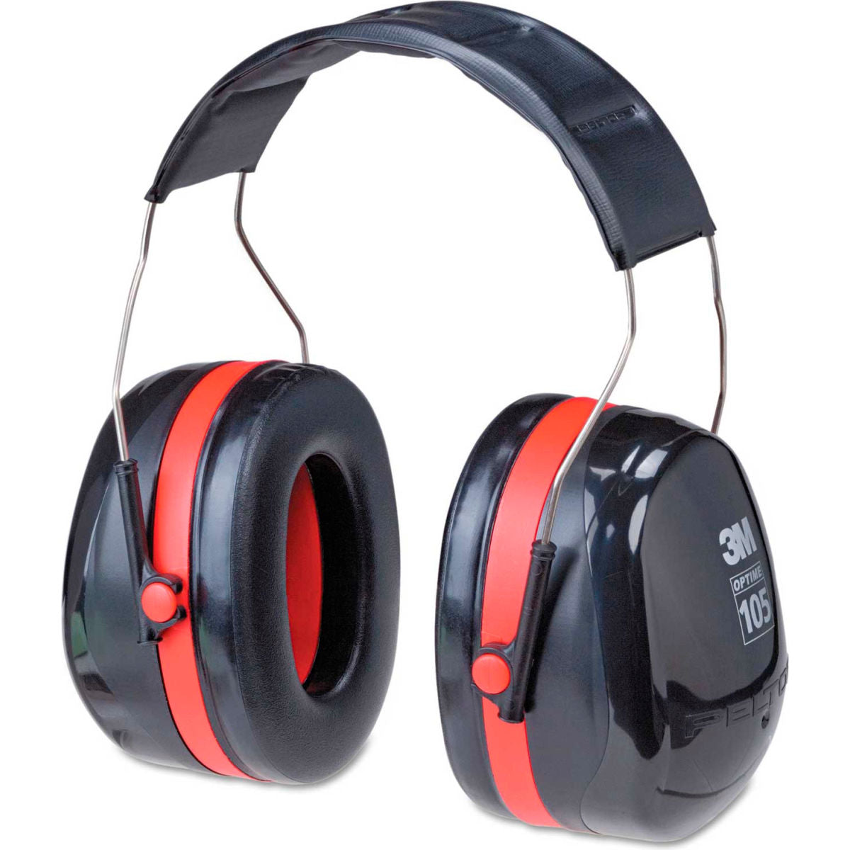 3M PELTOR Optime 105 HP Earmuffs, Over The Head, H10A