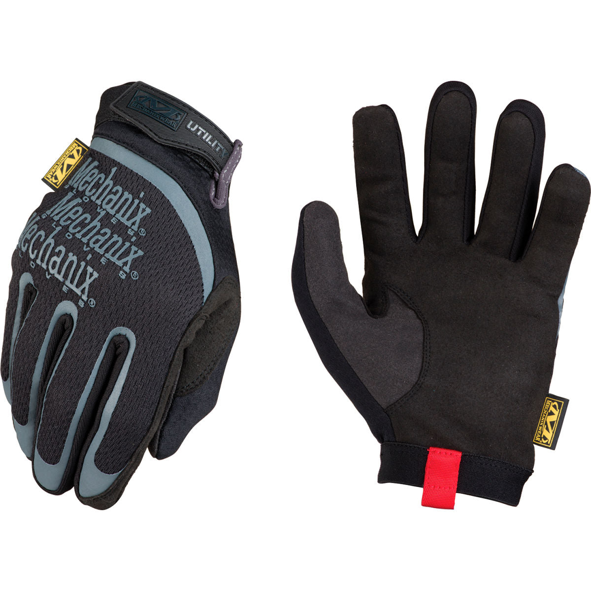 Mechanix Wear Synthetic Leather Coated Gloves, Black, Size XL