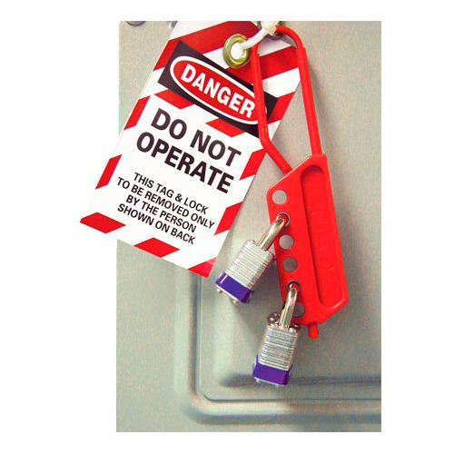 Accuform Safety Lock Hasp, Steel