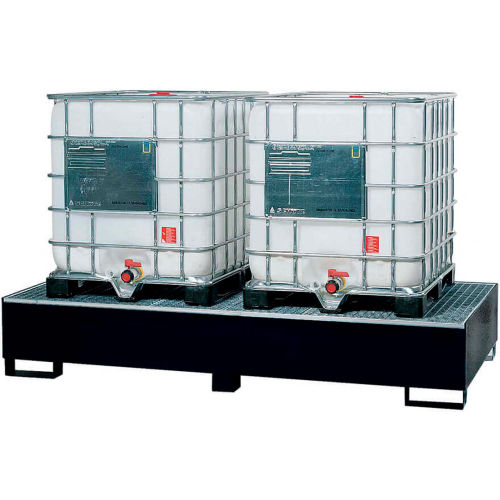 ENPAC Black Diamond Double IBC Steel Spill Pallet