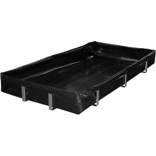 ENPAC Black Diamond L-Bracket Containment Berm, 6ftL x 8ftW x 12inH