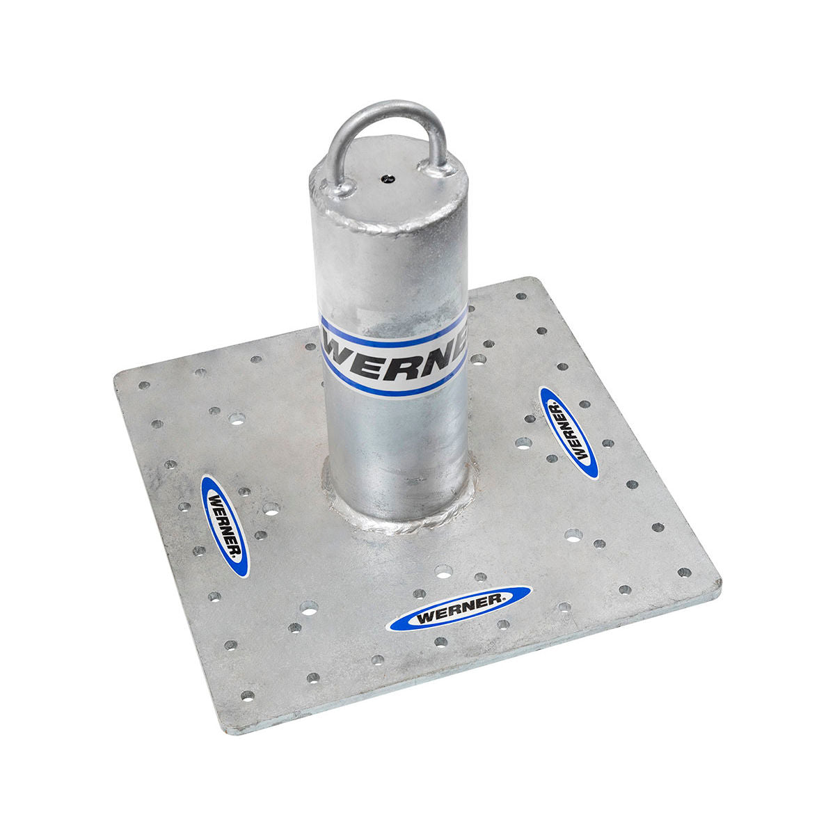 Werner Post Anchor, Galvanized Steel, 5000 lb. Capacity
