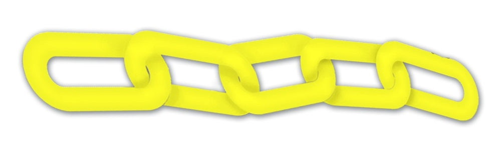 AccuformNMC Plastic Safety Barrier Chain - Yellow