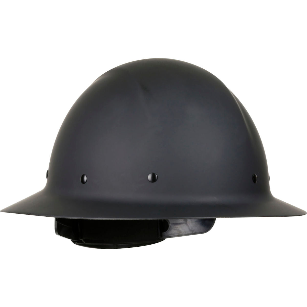 Wolfjaw Full Brim Smooth Dome Hard Hat, Class G, Black