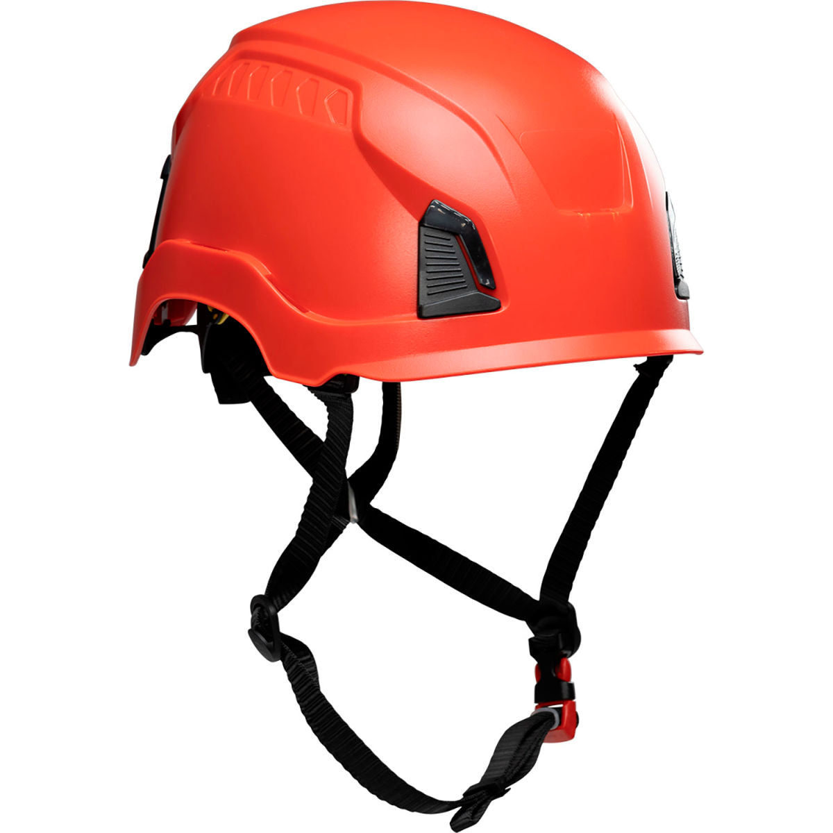 Traverse Cap Style Industrial Climbing Helmet, Non-Vented, Red