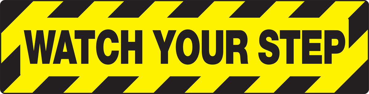 Skid-Gard Floor Sign: Watch Your Step