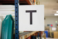 AccuformNMC Warehouse Aisle & Rack ID Marking Sign