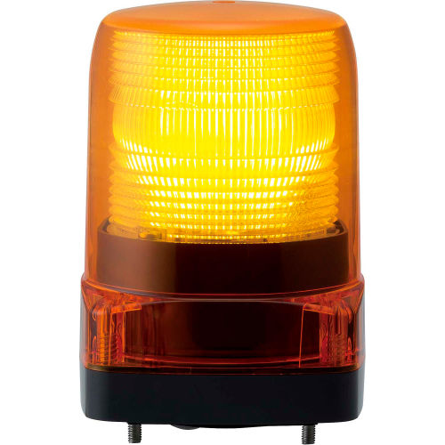 Patlite LFH-M2-Y Outdoor Rated LED Signal Light, Amber, 100-240V AC