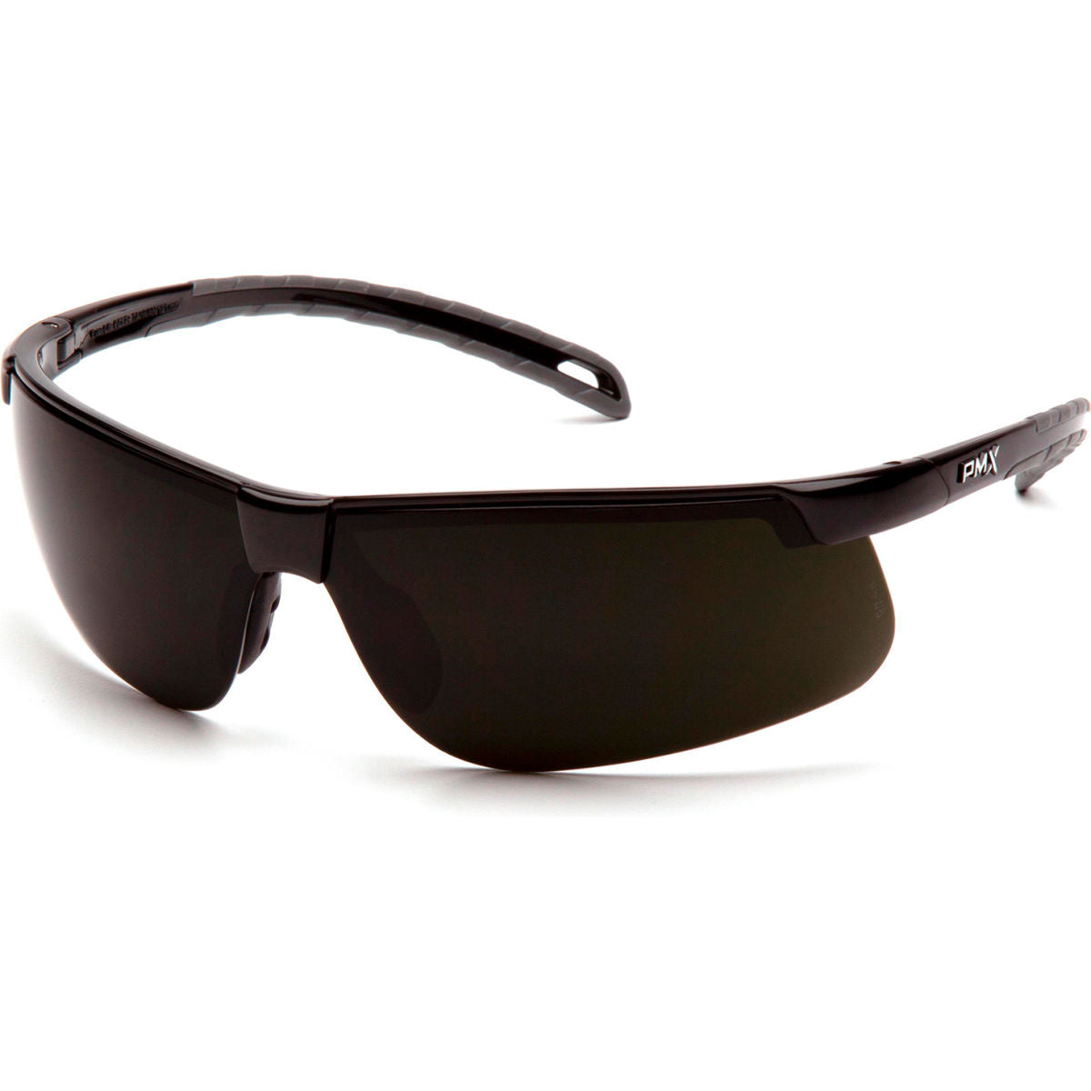 Pyramex Ever-Lite Safety Glasses, Anti-Fog, Shade 5.0 IR, Green Lens/Black Frame, Pack of 12