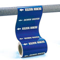 Roll Form Pipe Marker: Sprinkler Fire